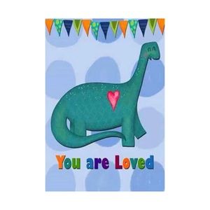 New dinosaur diamond art you are loved 15.7x11.8 Inch